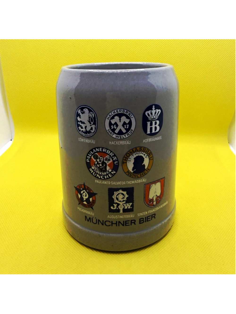 Gerz 0.5L West Germany Münchner Bier Beer Mug Stein Breweriana